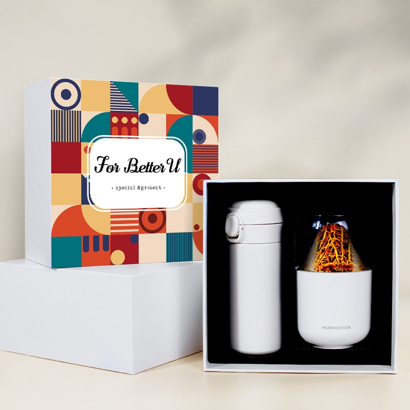 加湿器保温杯套装礼盒