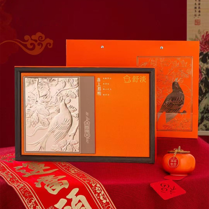 舒淡  老寿眉陈皮繁花礼盒装