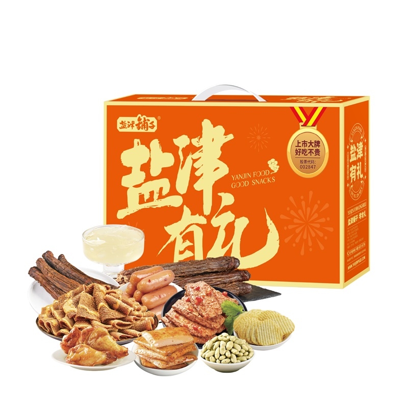 盐津铺子  盐津有礼礼盒656g