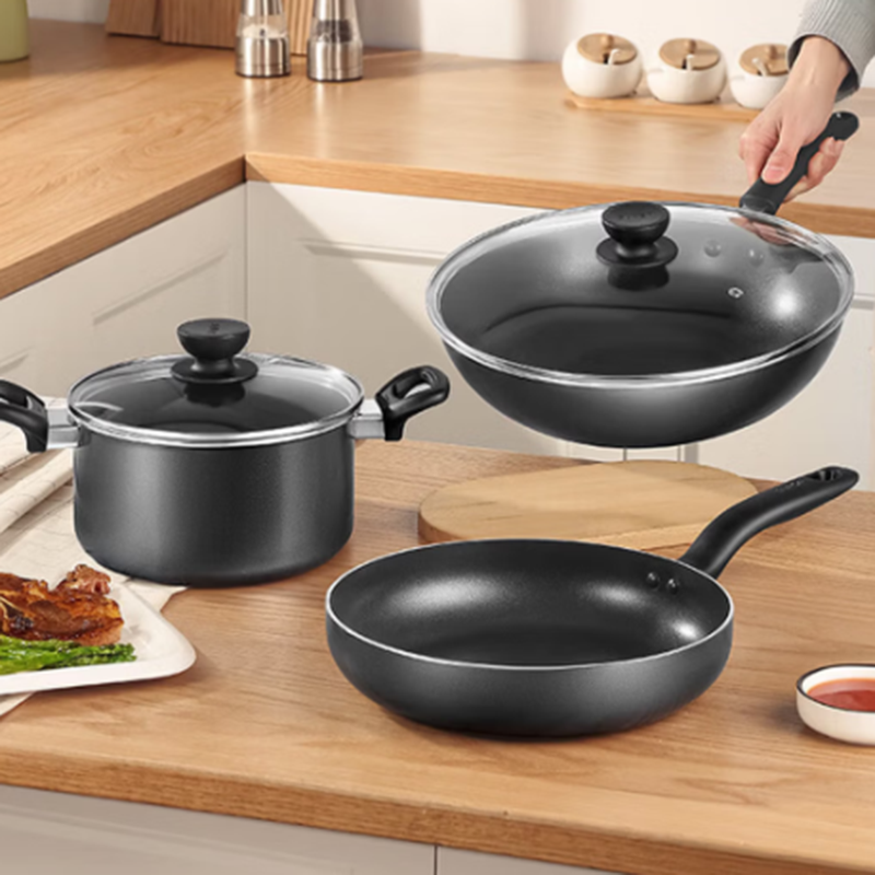 苏泊尔  锅具套装不粘炒锅煎锅汤锅TP2314K