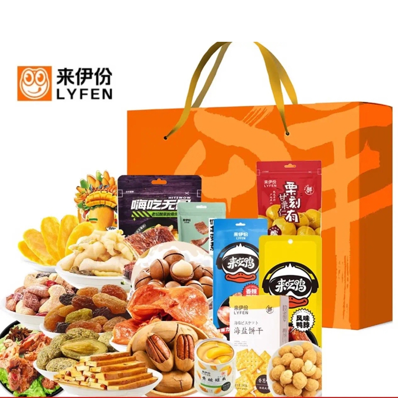 来伊份  伊份心意礼盒1849g