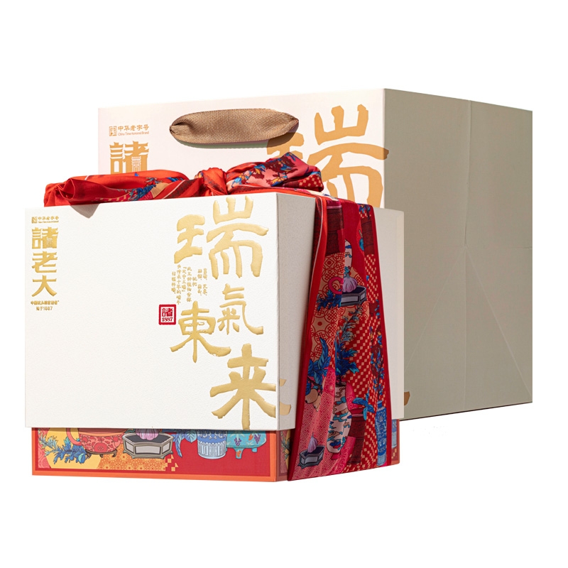 诸老大  预售诸事祥瑞枕头粽礼盒1420g