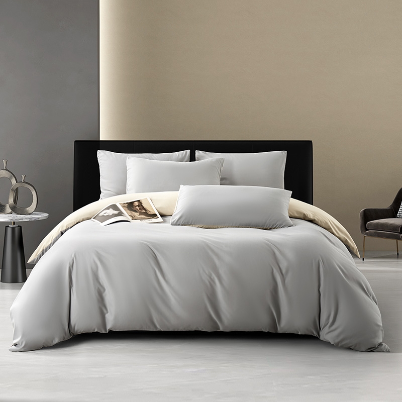 唐纳家纺  云绒四件套灰咖TN-KTS25053