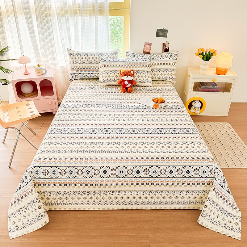 花花公子  原棉老粗布小清新凉席三件套PLAYBOY-231