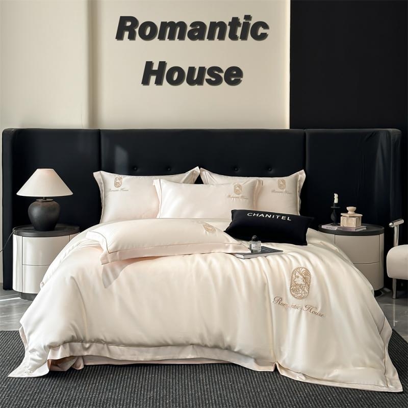 萱遇家纺  水洗真丝四件套X-T8009