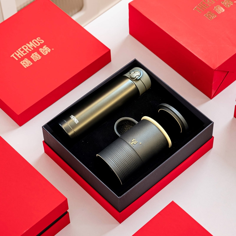 膳魔师  保温杯万仟堂望杯礼盒装JNFWANG45