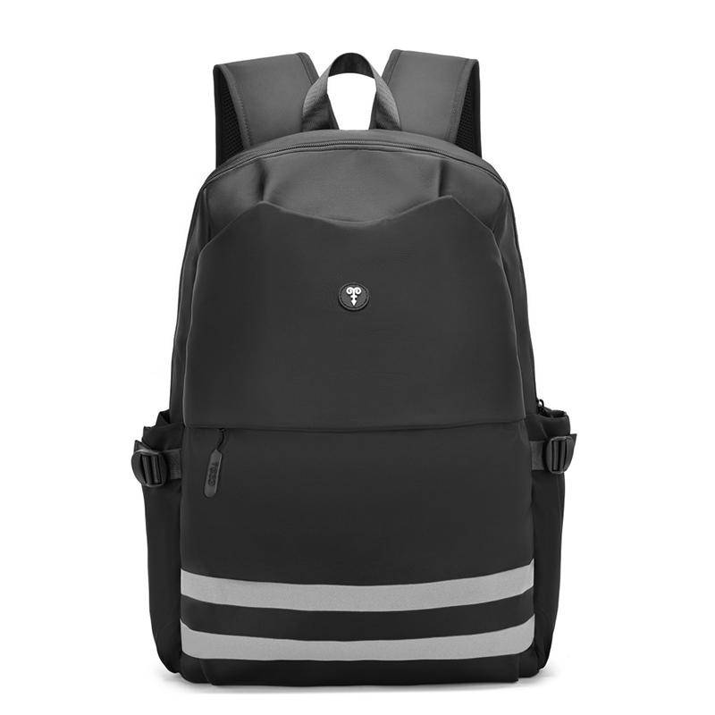 恒源祥  科尔马休闲双肩包黑色HYX9001