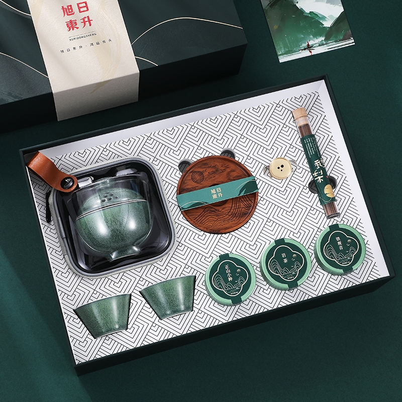 瀚岳  旭日东升意境组合套装