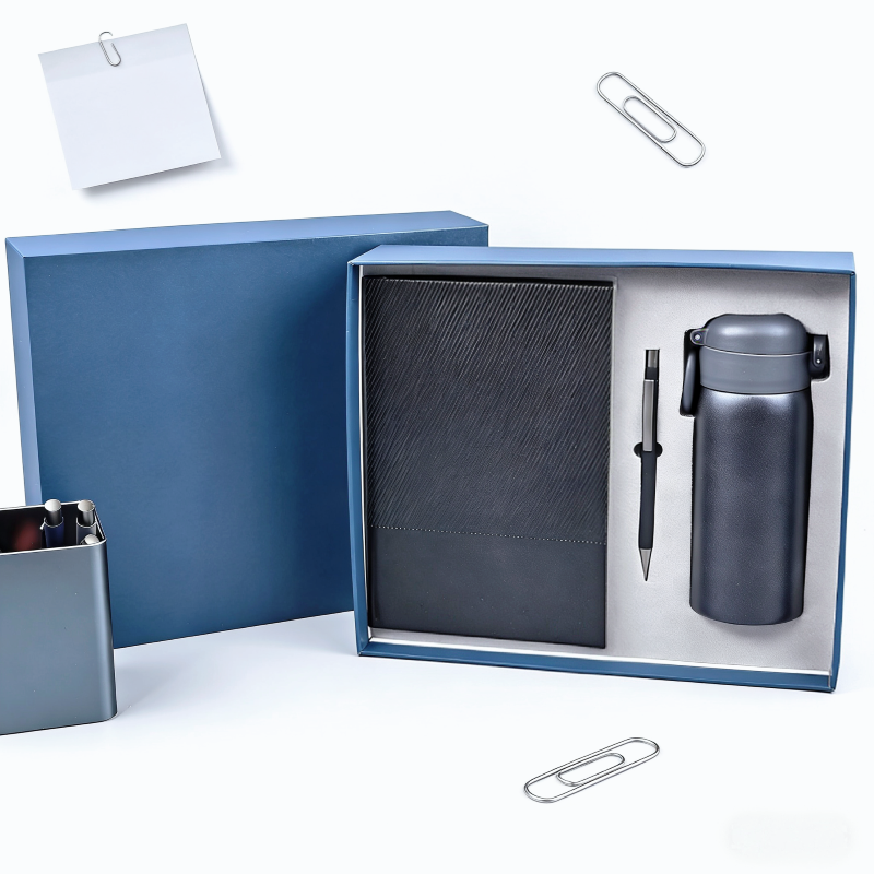 福礼掌柜  保温杯笔记本签字笔套装FLZG-003