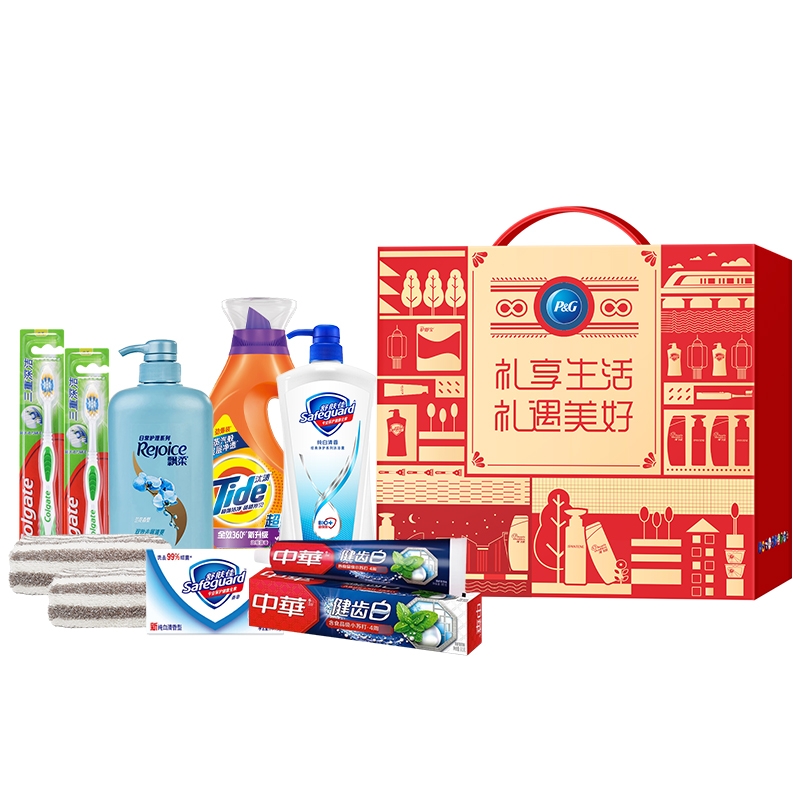 宝洁  缤纷祝福洗护套装E2