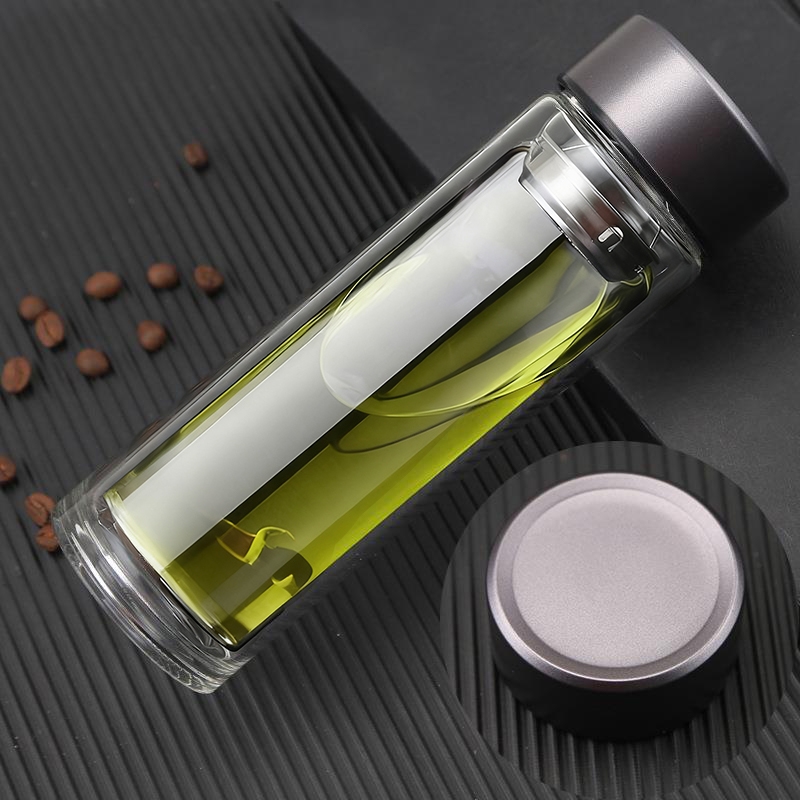 至作  双层玻璃杯300MLSNK-1604