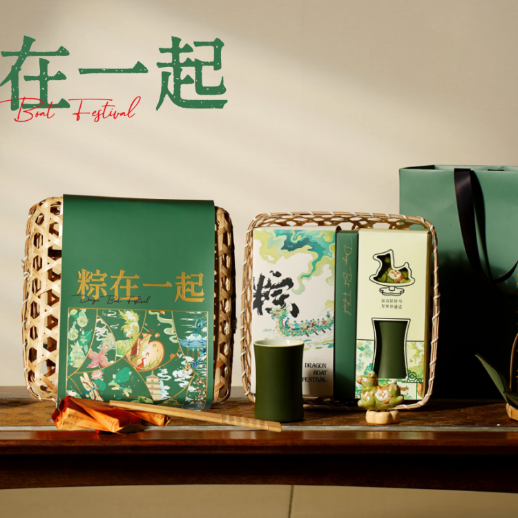 乐乐造礼  粽在一起端午礼盒粽子礼盒