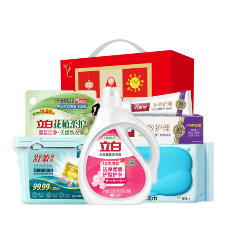 立白  马上有钱洗护组合套装C款