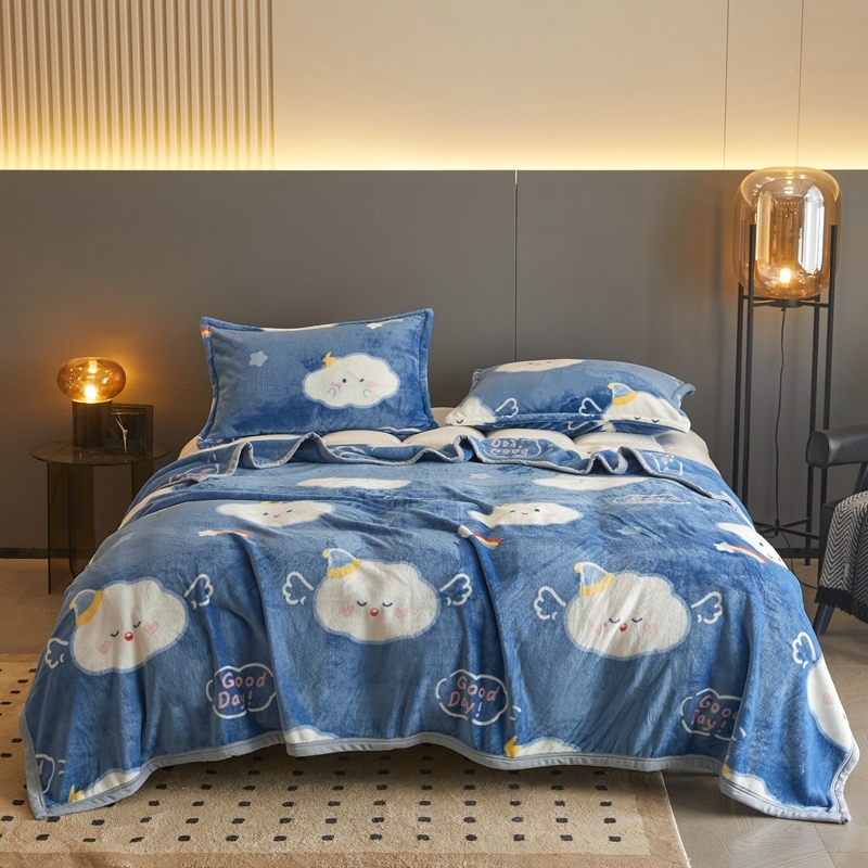 花花公子  锦狐绒印花四季多功能四季款毛毯PLAYBOY-248