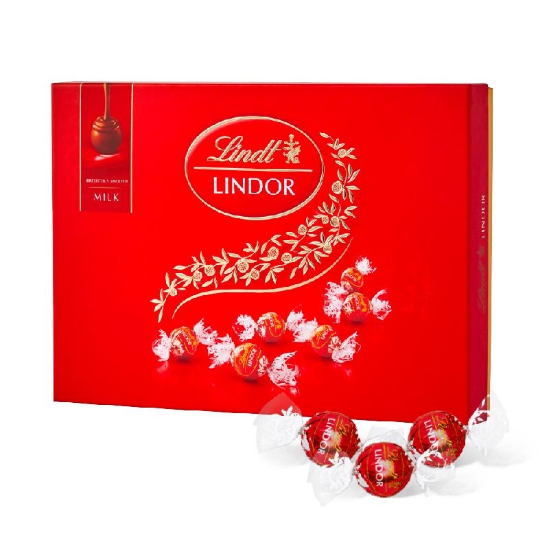 瑞士莲  软心牛奶巧克力14粒装礼盒