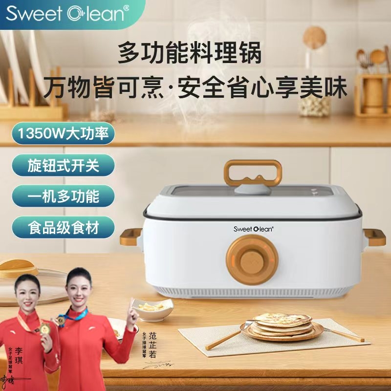 思薇科林  多功能锅料理锅多用途电火锅YD-038