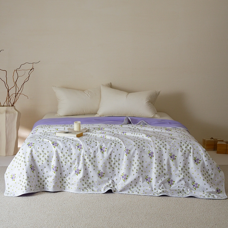 臻睡眠  夏日浅梦空调被薄荷紫雾