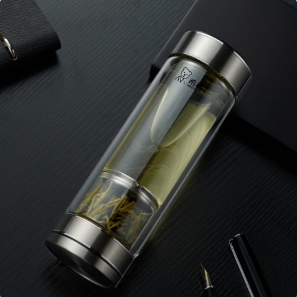 希诺  双层玻璃杯370MLXN-7013