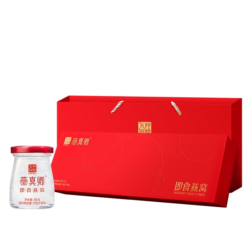 东阿阿胶  即食燕窝40g*5瓶