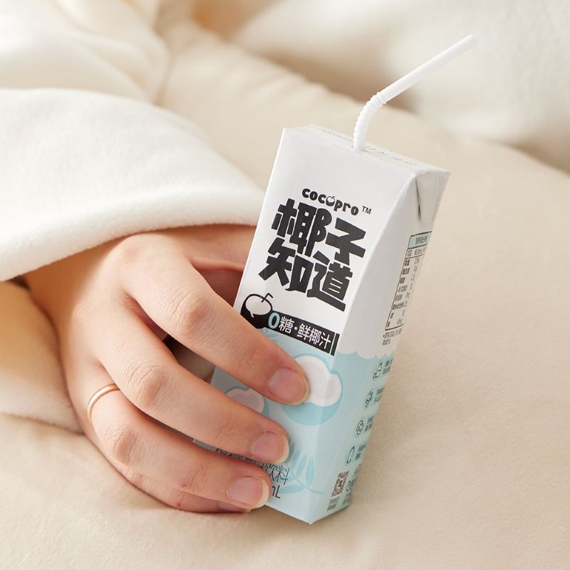 椰子知道  0糖鲜椰汁200ml*9