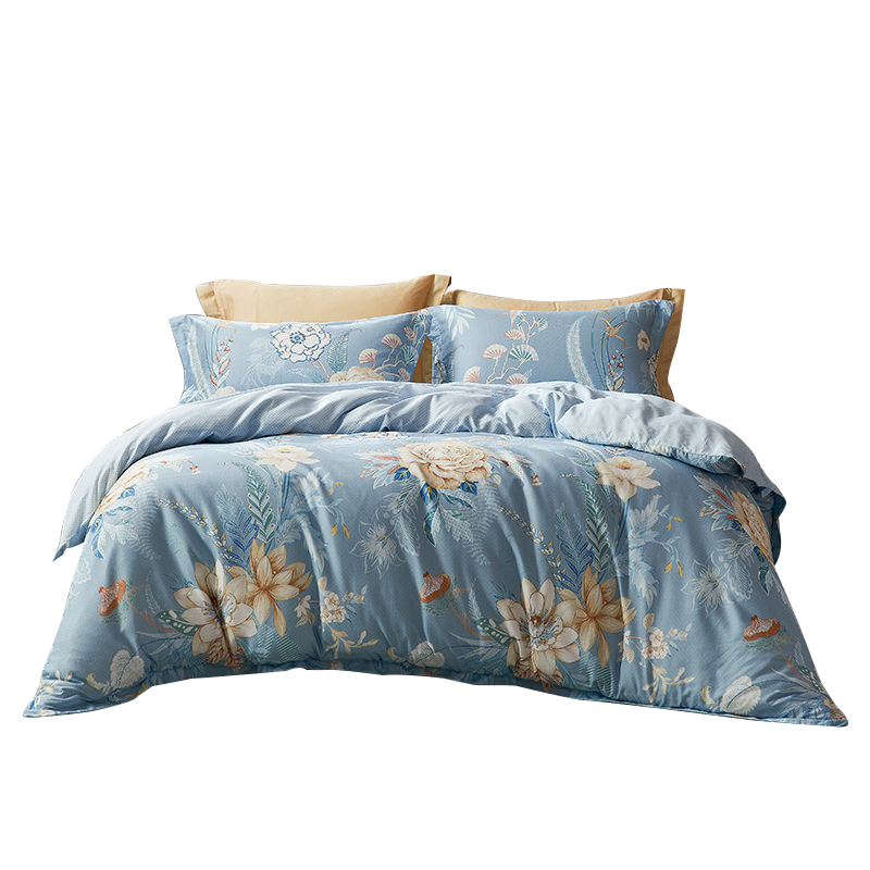 富安娜  纯棉四件套金蕊玉露