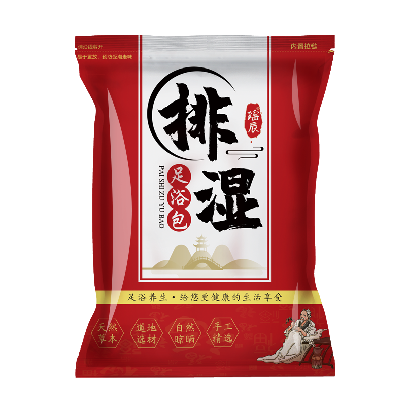 瑶辰  艾叶老姜泡脚包30克*30包