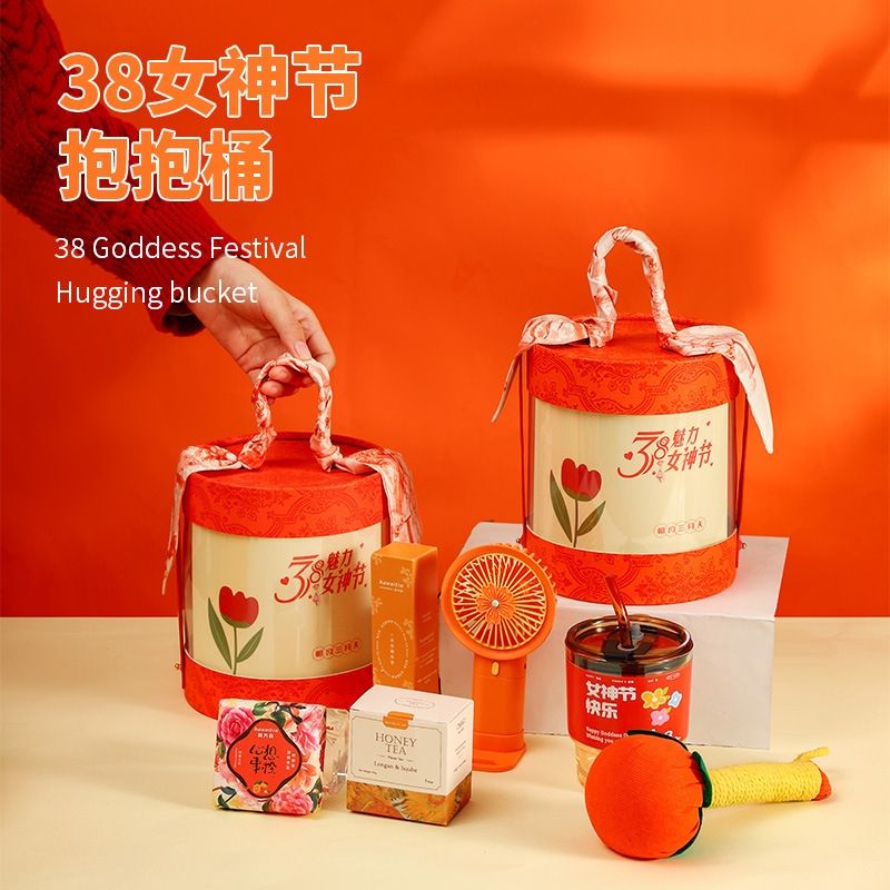 萌呦品  女神节圆筒礼盒伴手礼