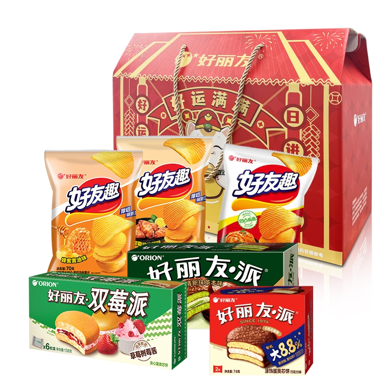 好丽友  好运满满礼盒638g