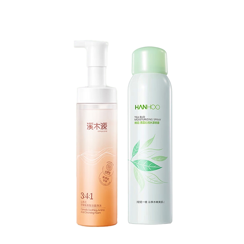 溪木源  韩后山茶舒缓沁润保湿护肤组合ZCTZH1987