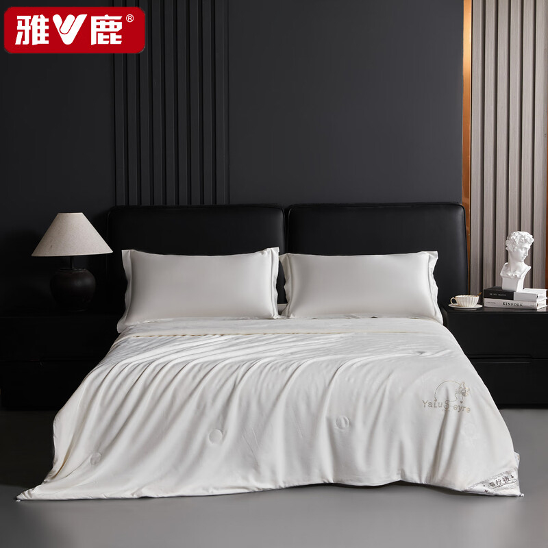 雅鹿  烫钻提花蚕丝夏凉被YLBX131