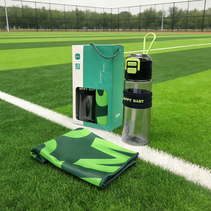 优品尚竹  严选弹跳水杯运动冰巾礼盒A14B3