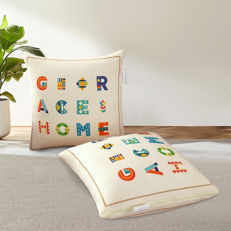 洁丽雅  宝宝绒抱枕被JLY-C707