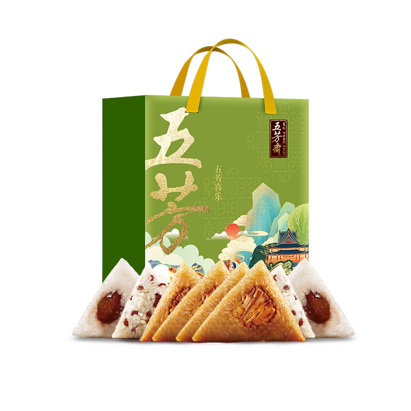 五芳斋  预售8粽五芳喜乐礼盒1120g
