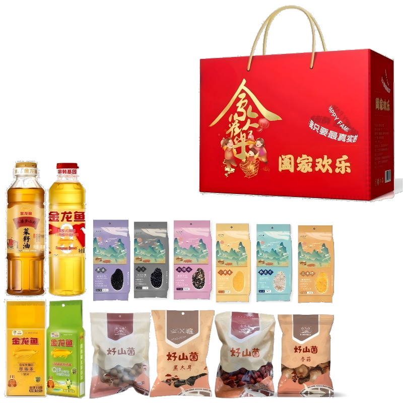 金龙鱼  粮油阖家欢乐礼盒6906g