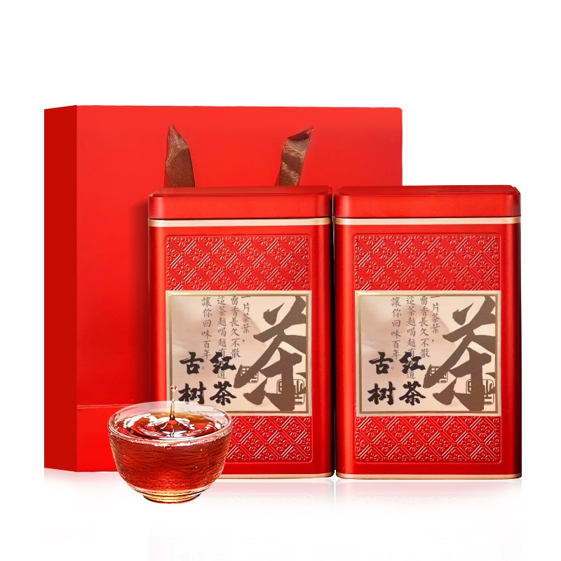 茶马世家  云南古树红茶250g*2罐装QDSN0500HC