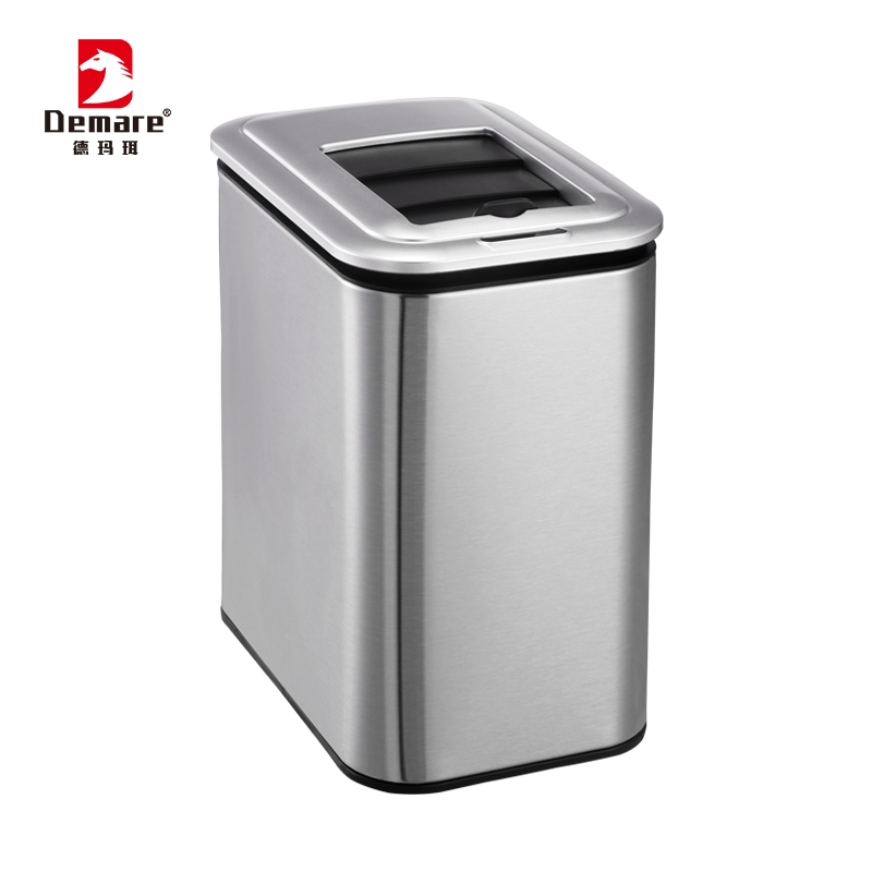 德玛珥  智能感应金属垃圾桶DEM-LJT04