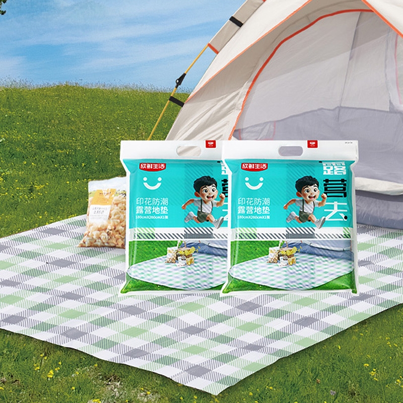 新鲜生活  欣鲜生活印花防潮露营地垫SH-7784