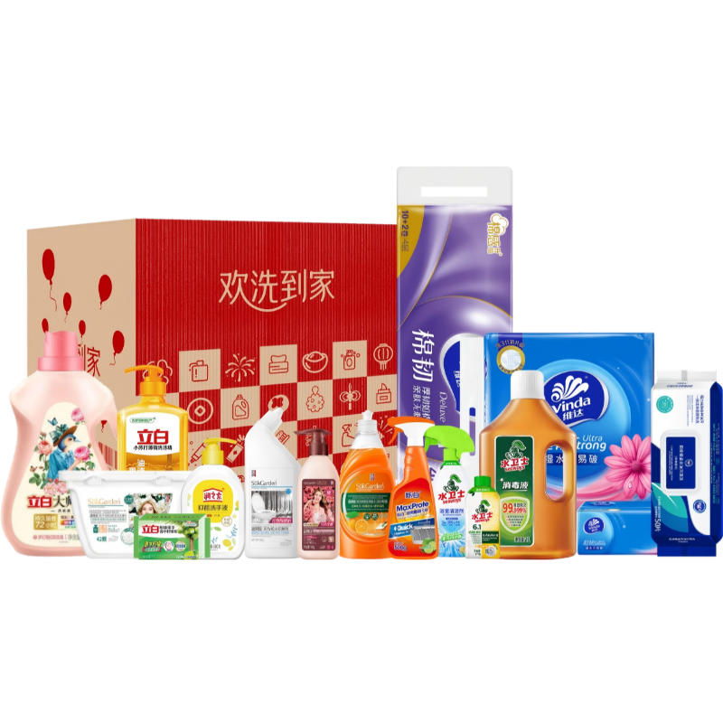 水卫士  维达立白居家清洁15件套JQZP-260305