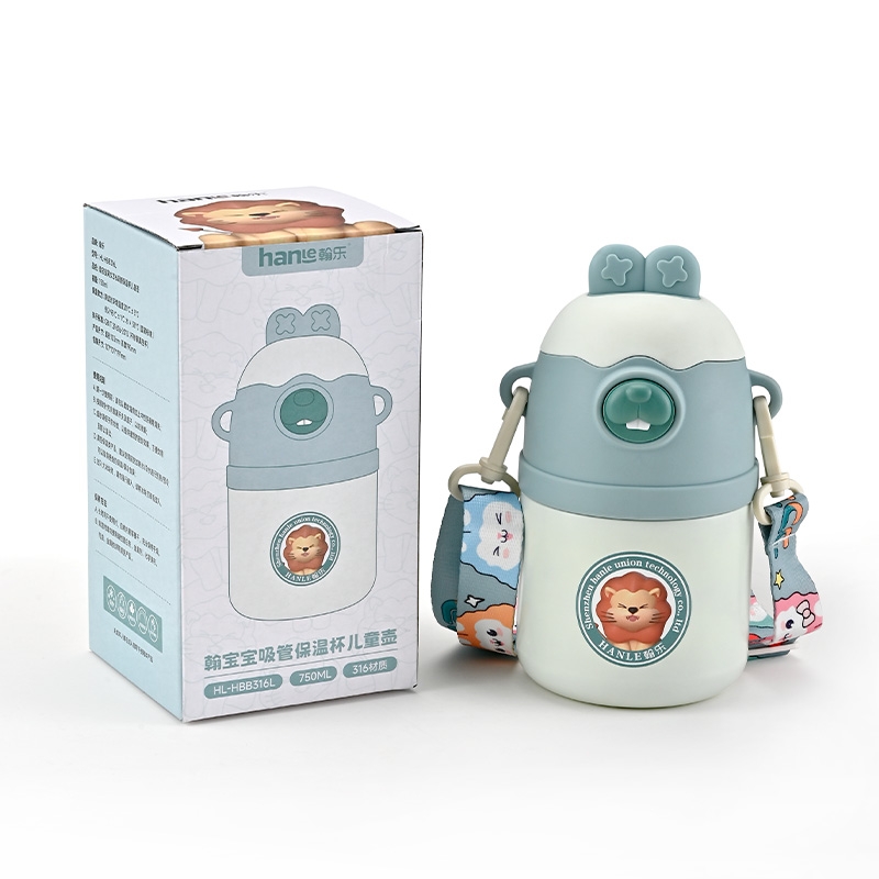 翰乐  翰宝宝316吸管保温杯儿童壶HL-HBB316