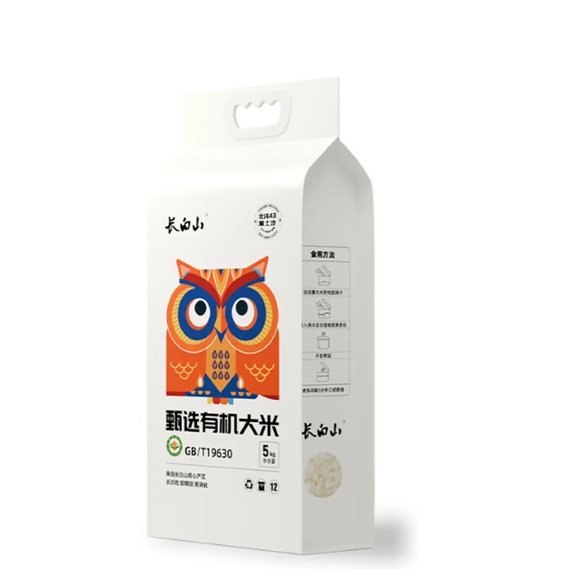 长白山  有机大米5KG
