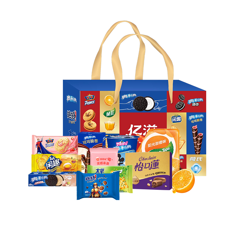 奥利奥  康健如亿礼盒1076g