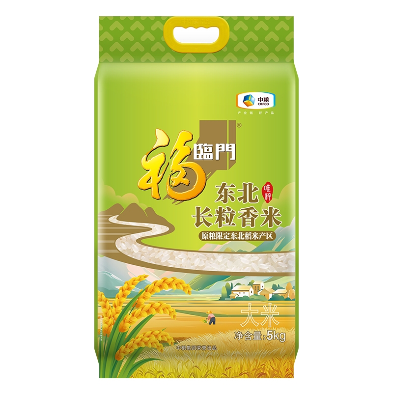 福临门  中粮唯粹东北长粒香米5kg
