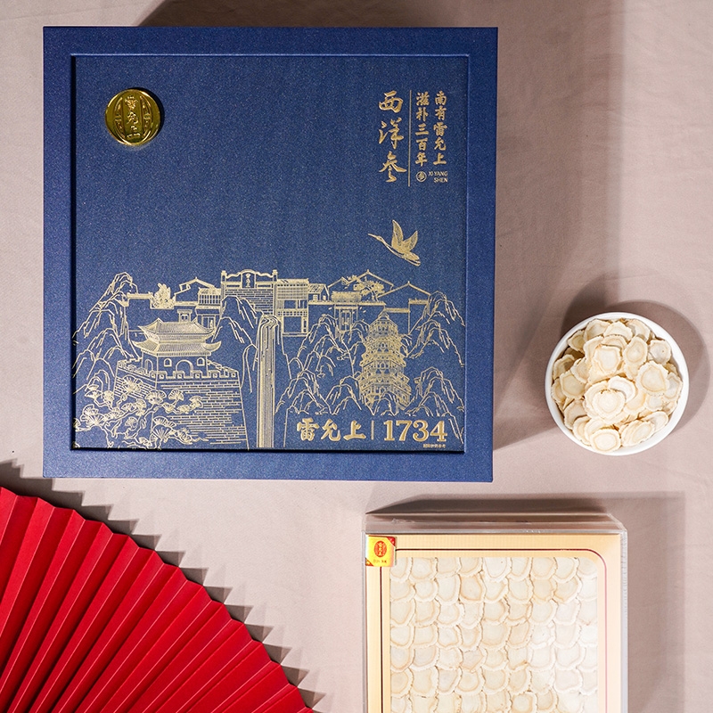 雷允上  西洋参排片100g