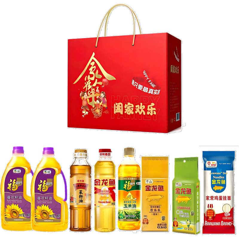 金龙鱼  粮油阖家欢乐礼盒8300g