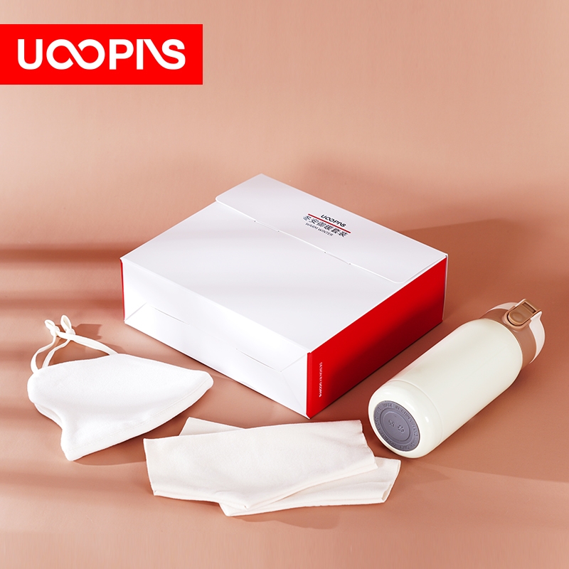 UOOPINS  保温杯保暖口罩手套组合