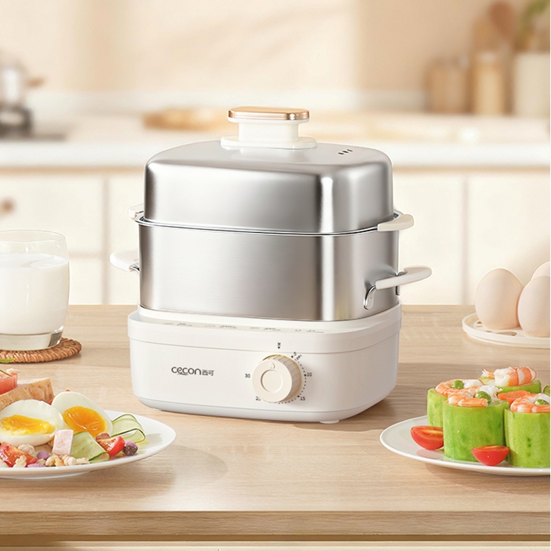 西可  蒸蛋器2025新款双层JPZDQ806