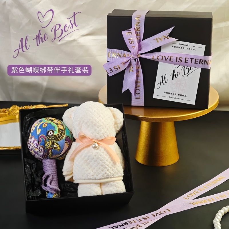 上白石  艾草养生锤毛巾熊女神节伴手礼盒ZBE-001
