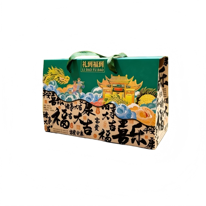 旎旎贝师傅  礼到福到粽子礼盒520g