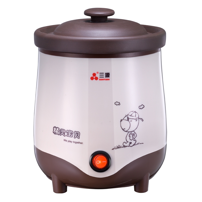 三源  天然矿土紫砂快速汤锅TGJ08-SA1