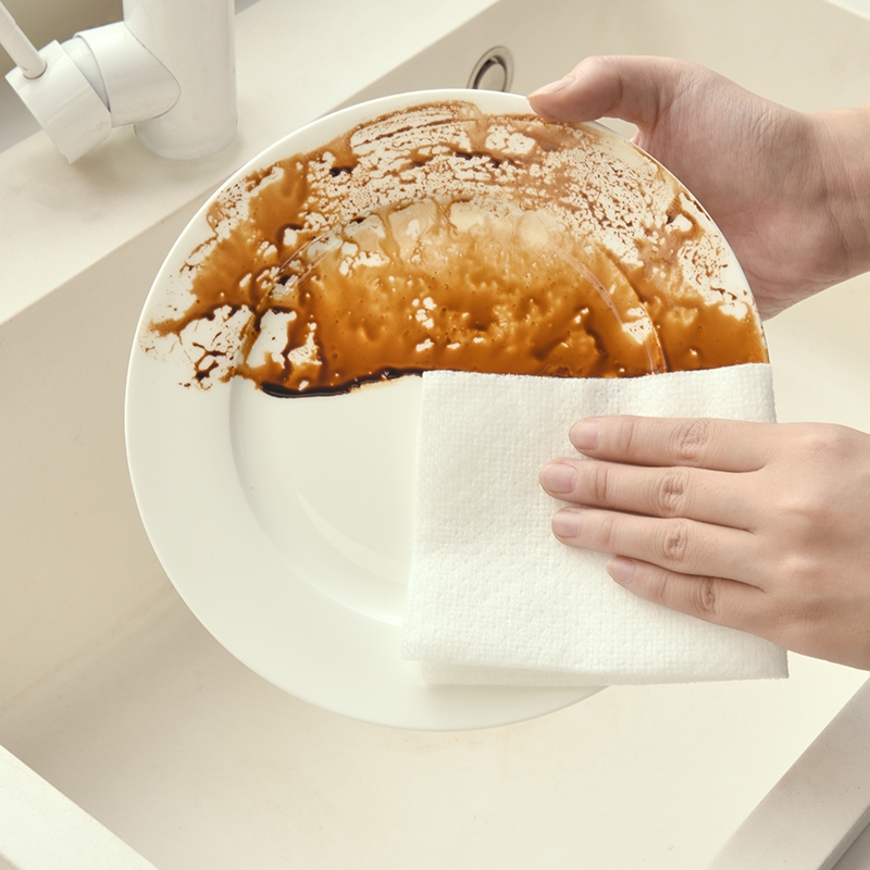 新鲜生活  宽厚泡泡清洁布110片SH-7417